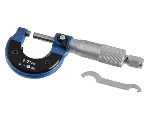 Mikrometrs 0-25mm 0-01mm