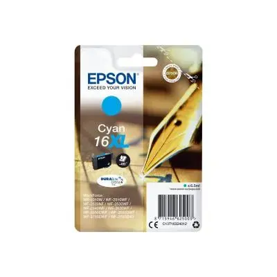 Epson Ink No 16XL Epson16XL Epson 16XL Cyan HC (C13T16324012)