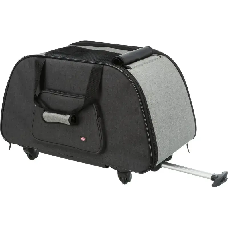 Čemodāns dzīvnieku pārvadāšanai - Trixie Trolley, removable chassis, 34 × 43 × 67 cm