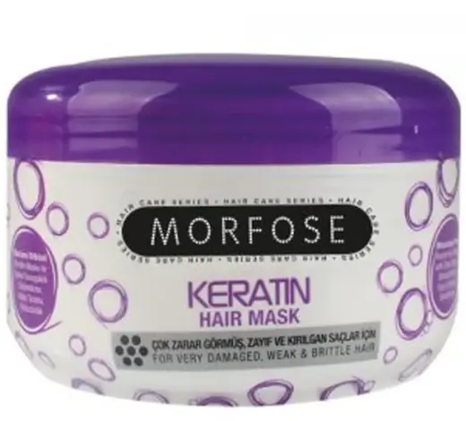 Product Features:- Enriched with keratin, this restorative mask deeply nourishes damaged hair, restoring its health and shine.- Its intensive formula penetrates the hair fibers, restructuring and fortifying the hair from the inside.- Ideal for chi has undergone chemical treatments or has hair damaged by excessive heat or styling.Recommendations for use:- Apply the mask to damp hair, distributing it evenly from roots to ends.- Leave to act for at least 10-15 minutes to maximize the benefits.- Rin
