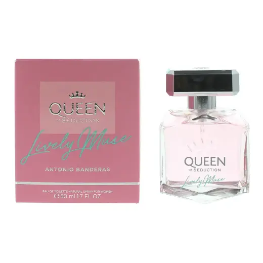 Banderas Queen of Seduction Lively Muse Eau De Toilette for Women 50 Ml