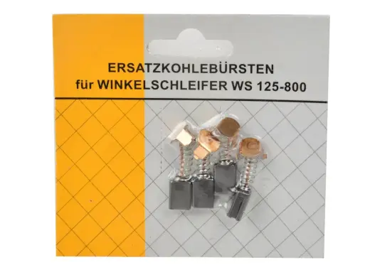 Süsinikharjad lihvimismasinale, blisterpakend - 4 tk, 5x8x10 mm