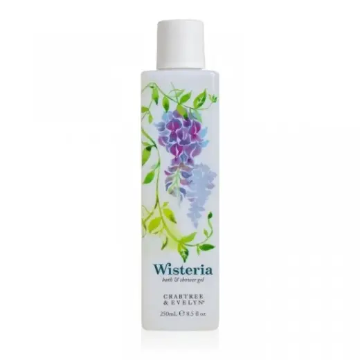 Crabtree & Evelyn, Wisteria, Cleansing, Shower Gel, For All Skin Types, 250 ml