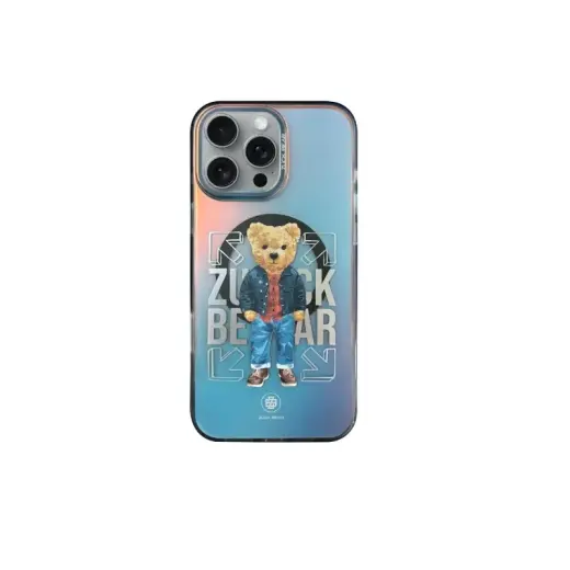 Nakładka Zuck Bear California Cool Magsafe do Iphone 16 Pro Plaid Shirt TTT