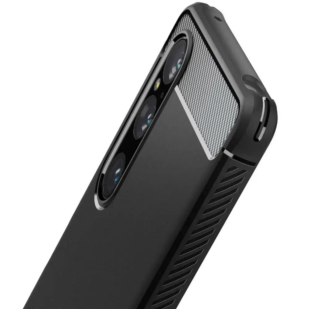 Spigen Rugged Armor Sony Xperia 1 V czarny|black ACS06204
