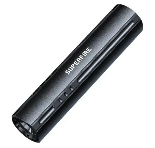 Flashlight Superfire S32, 300lm, USB-C