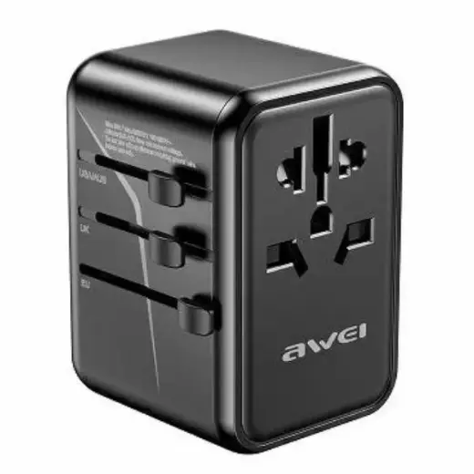 Travel GaN Cherger 65W 4in1 US|AU|EU|UK C-40