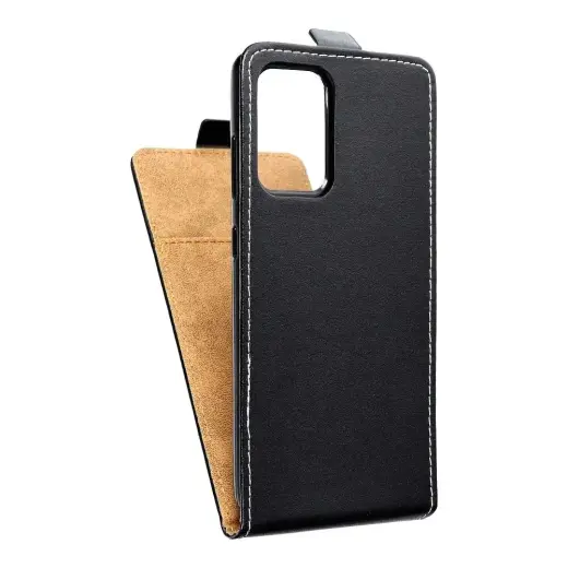 Slim Flexi Fresh knyginio tipo telefono dėklas Samsung Galaxy A52 5G (A526) | A52 4G (A525) | A52s 5G (A528) juodas