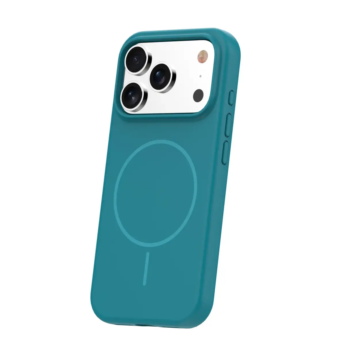 Silicone Thin Mag case for iPhone 16 Pro Max 6,9" turquoise