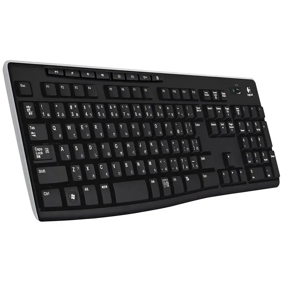 LOGITECH K270 Wireless Keyboard - BLACK - UK