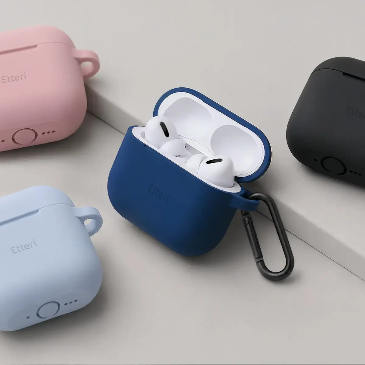 Etteri silicone case for AirPods 3 light pink