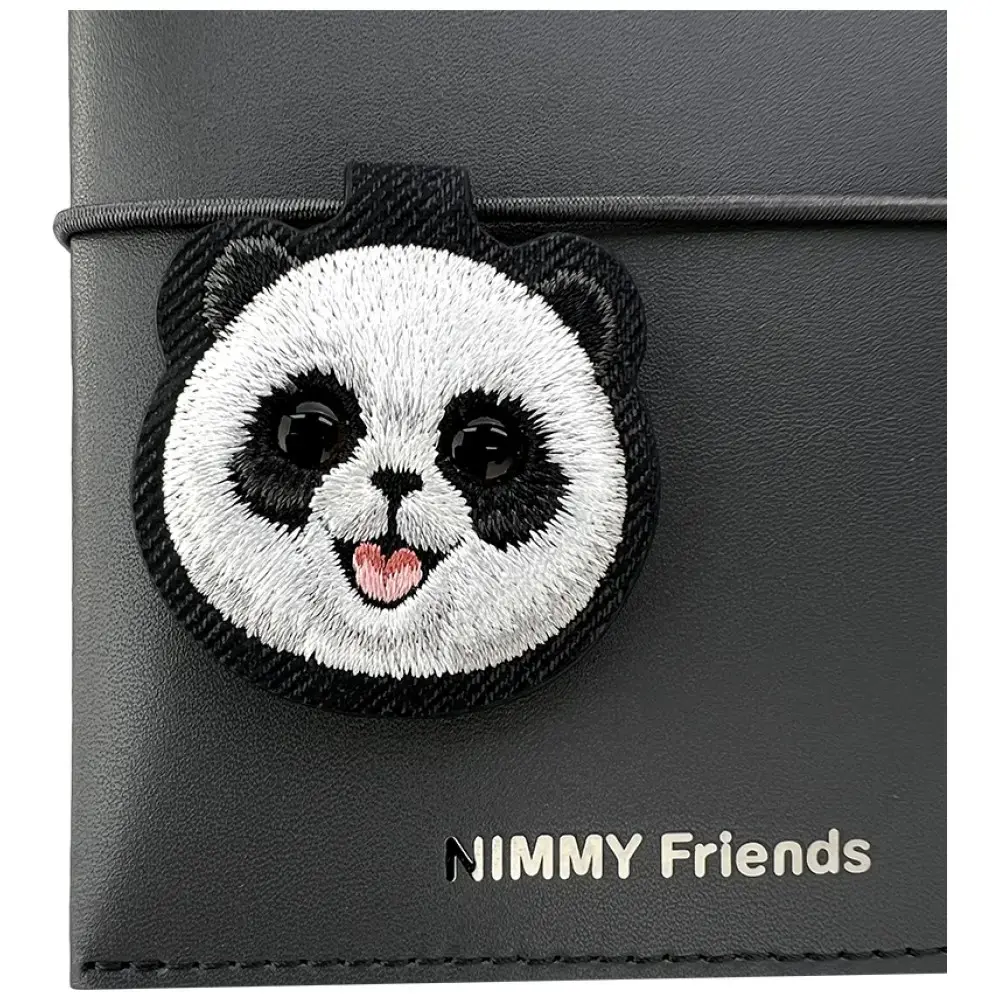 Notebook + pen Set 2-in-1 Nimmy New Big-Eye Cute Pets 2.0 Panda black