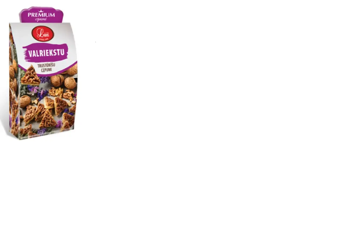 Cepumi LĀČI Valriekstu trijstūrīši, 150g