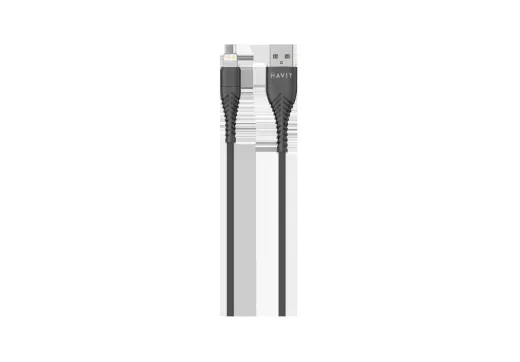 HAVIT cable  CB705 USB - LIGHTNING  1,0m 2,1A black