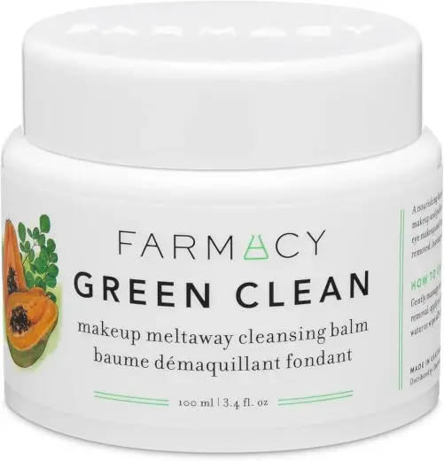 Farmacy, Green Clean, Makeup Removing, Cleansing Balm, For Face, 100 ml
