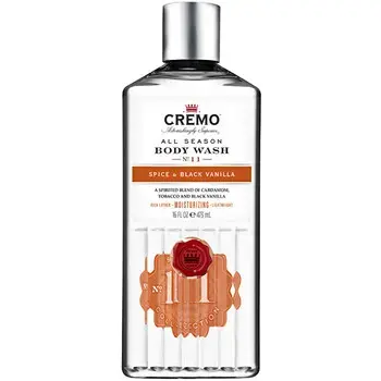 Cremo Spice & Black Vanilla Body Wash - Sprchový gel 473ml