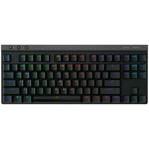 LOGITECH G515 LIGHTSPEED TKL Wireless Gaming Keyboard - BLACK - BGR - 2.4GHZ/BT - EMEA28i-935