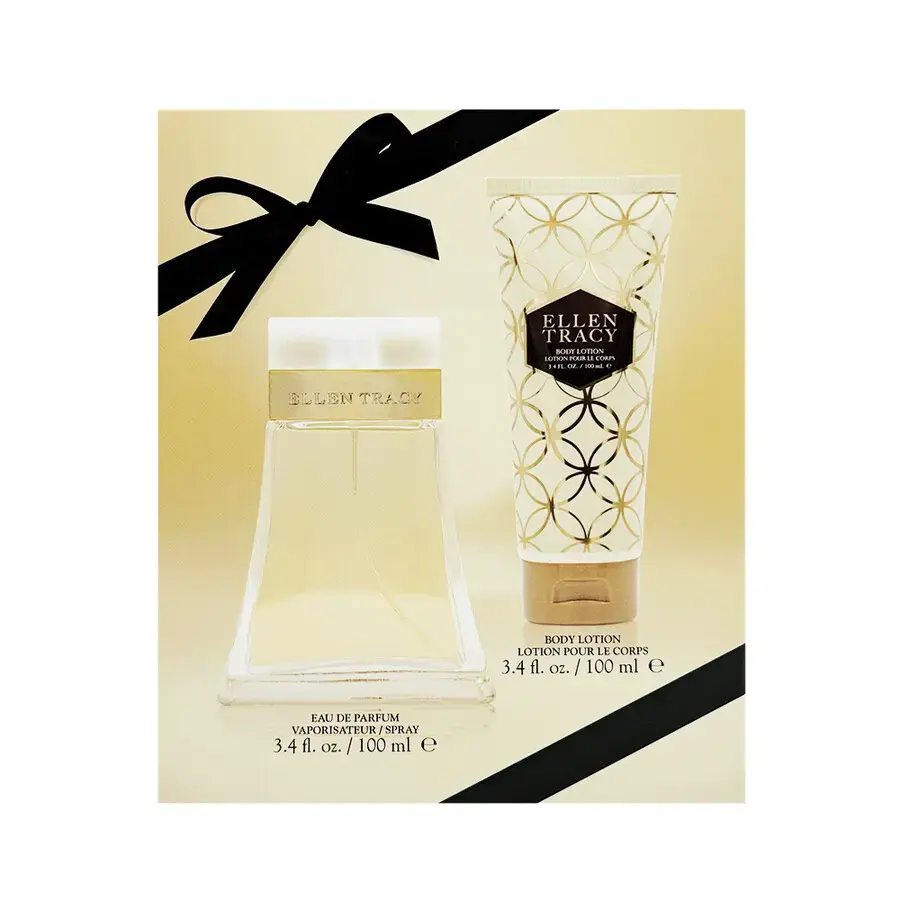 Set Ellen Tracy: Classic, Eau De Parfum, For Women, 100 ml + Classic, Hydrating, Body Lotion, 100 ml