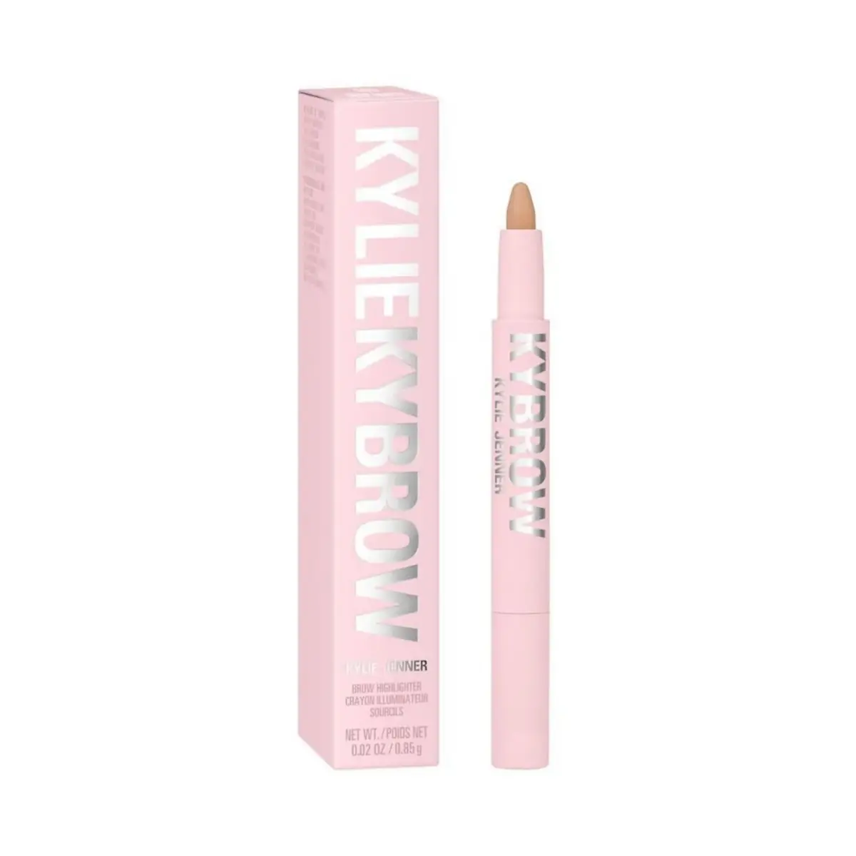 Kylie Cosmetics, Kybrow, Highlighter, Eyebrow Cream Pencil, 006, Dark Matte, 0.86 g