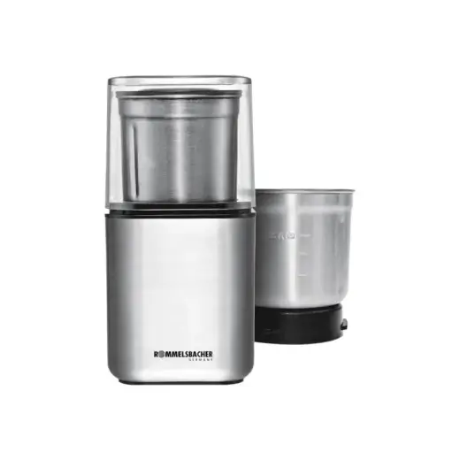 Rommelsbacher Spice Coffee Grinder stainless steel silver EGK 200 (EGK 200)