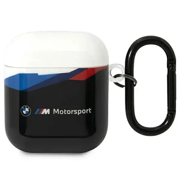 BMW BMA222HGTK AirPods 1|2 cover czarny|black Transparent Lid
