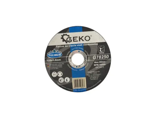 Roostevabast terasest lõikeketas GEKO Premium 125x1,0x22,2mm
