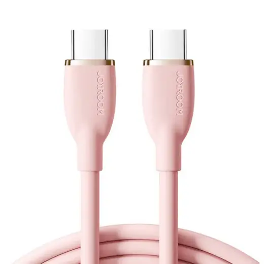 Cable Colorful 100W USB C USB C SA29-CC5 | 100W | 1,2m (pink)