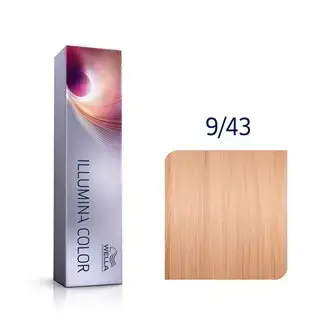 Wella Professionals Illumina Color Professionelle Permanente Haarfarbe 9/43 60 Ml