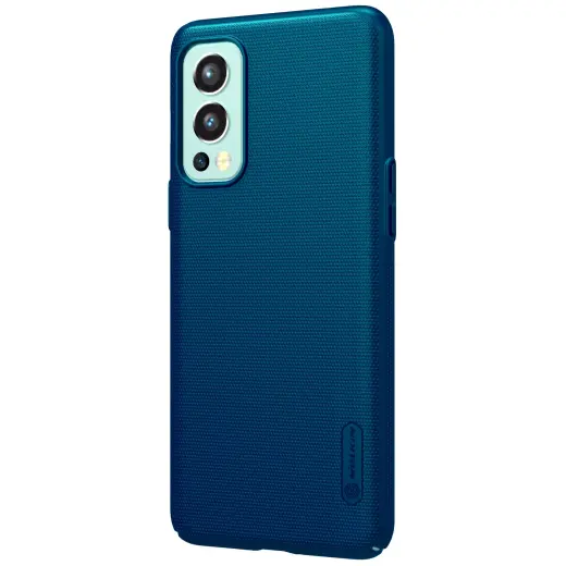 Nillkin Super Frosted Back Cover for OnePlus Nord 2 5G Peacock Blue