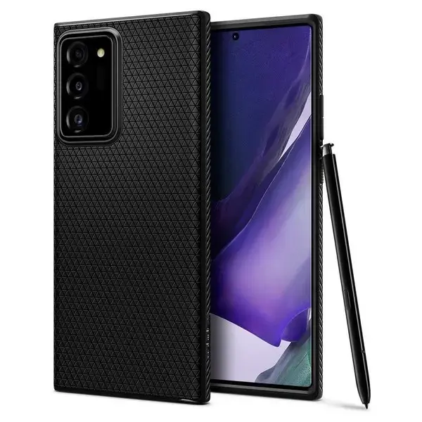 Spigen Liquid Air ümbris Samsung Galaxy Note 20 Ultra jaoks, must