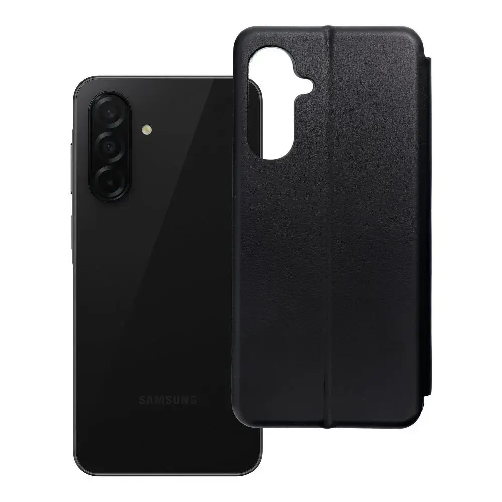 Forcell Elegance grāmatveida maciņš telefonam Samsung Galaxy A26 5G (A266) melns