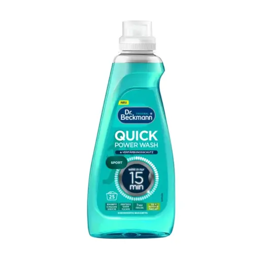 Šķidrais veļas mazgāšanas līdzeklis Quick Power Wash Odour Protect Sport 800ml