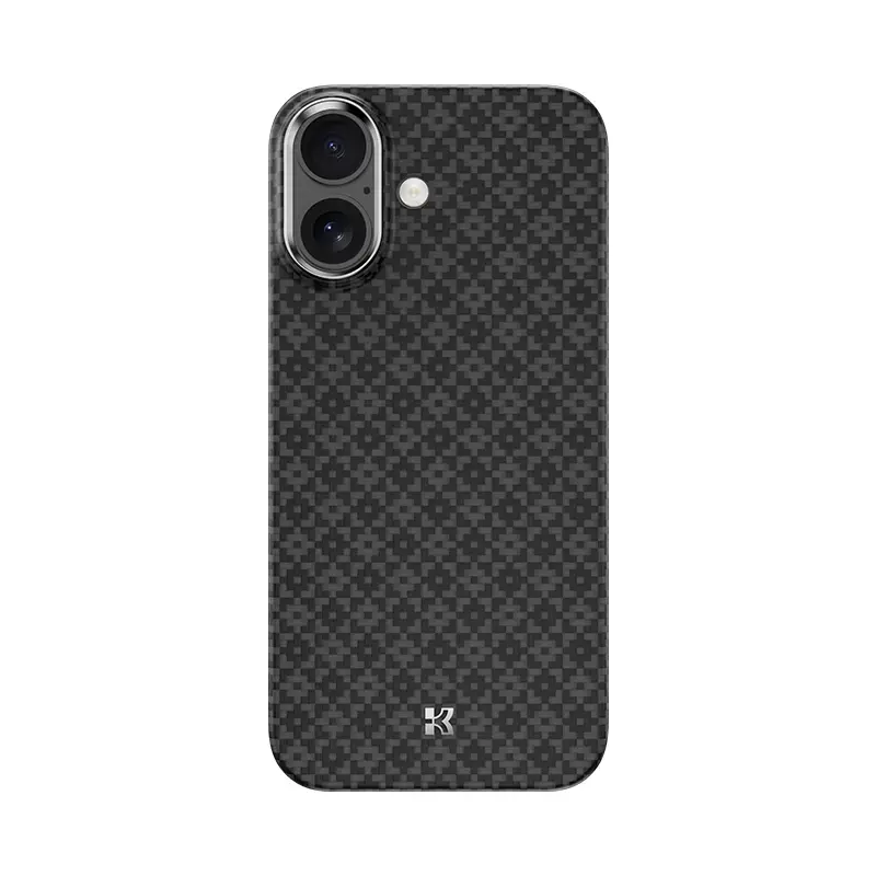 Benks Magnetic Armor Air Armor Grid Kevlar maciņš telefonam iPhone 17 melns