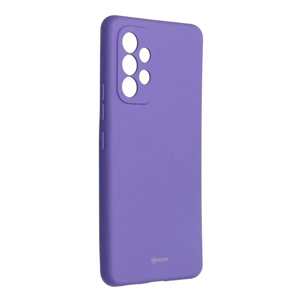 Roar All Day Colorful Jelly phone case for Samsung Galaxy A53 5G (A536) purple
