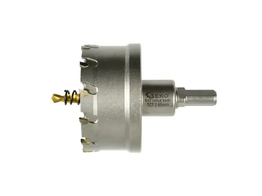 Volframkarbiidist augusaag 65mm titaanist juhtpuuriga