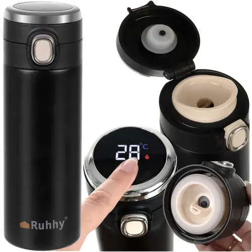 Ruhhy (4623) Termoss ar LED displeju un temperatūras režīmu 420ml 