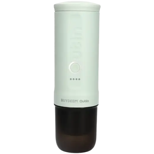 BUYDEEM Nano Espresso Machine, model OTEM-01, color Cozy Greenish