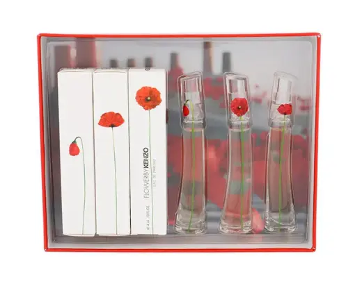 KENZO Flower By Kenzo Eau de Parfum 3x4 ml