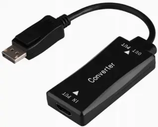 Adapteris Gembird HDMI Female - DisplayPort Male 15cm 4K