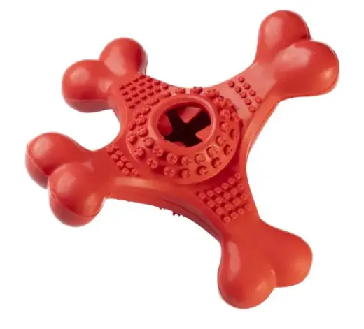 Rotaļlieta suņiem - Gimborn DOG RED TITAN 4 BONES