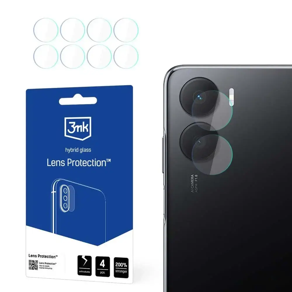 3mk Lens Protectionâ¢ hybrid camera glass for Honor Play 40 Plus