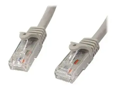 StarTech.com 2m CAT6 Ethernet Cable - Grey Snagless Gigabit CAT 6 Wire - 100W PoE RJ45 UTP 650MHz Category 6 Network Patch Cord UL|TIA (N6PATC2MGR) - patch cable - 2 m - gray