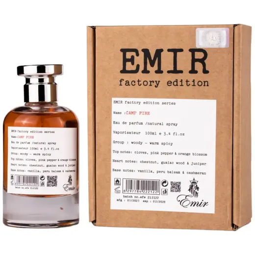 Paris Corner EMIR Camp Fire Factory Edition EDP - 100ml