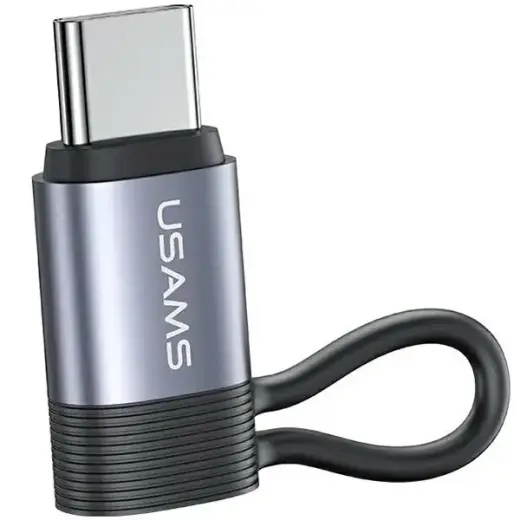 USAMS SJ677LN01 провод для передачи данных и зарядки | USB-C на Lightning | 30W | серебряный