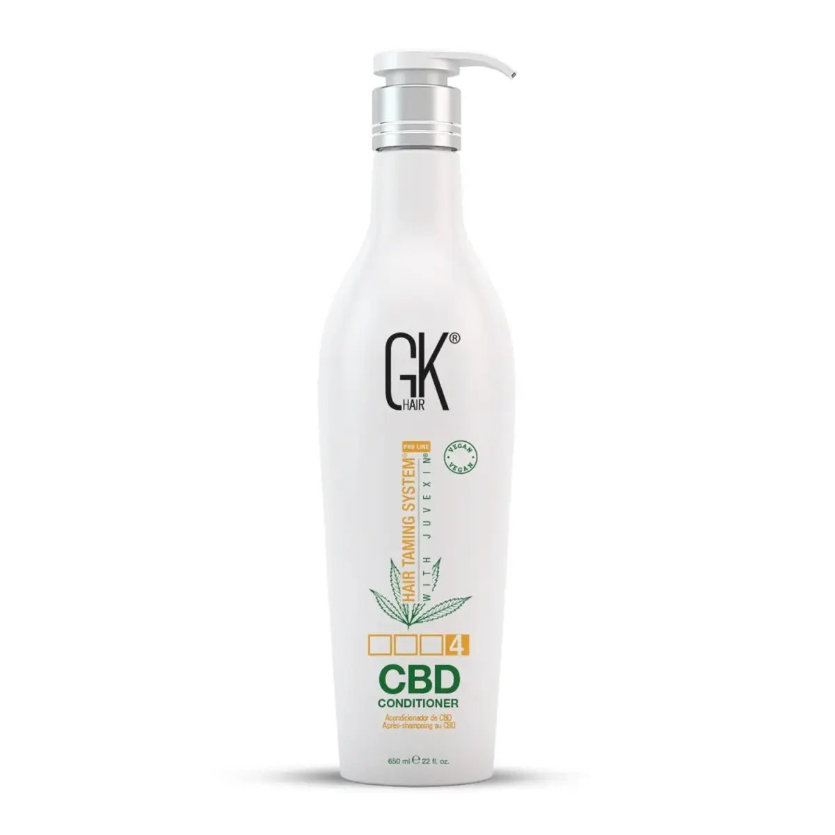 Global Keratin, CBD Vegan, Hair Conditioner, For Repairing, 650 ml