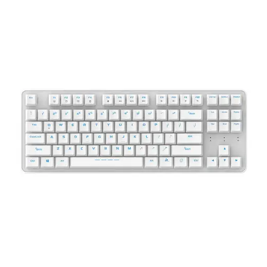 Wireless mechanical keyboard Dareu EK807G 2.4G (white)
