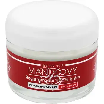 Vivaco Body Tip - Pleťový noční krém s mandlovým olejem 50ml