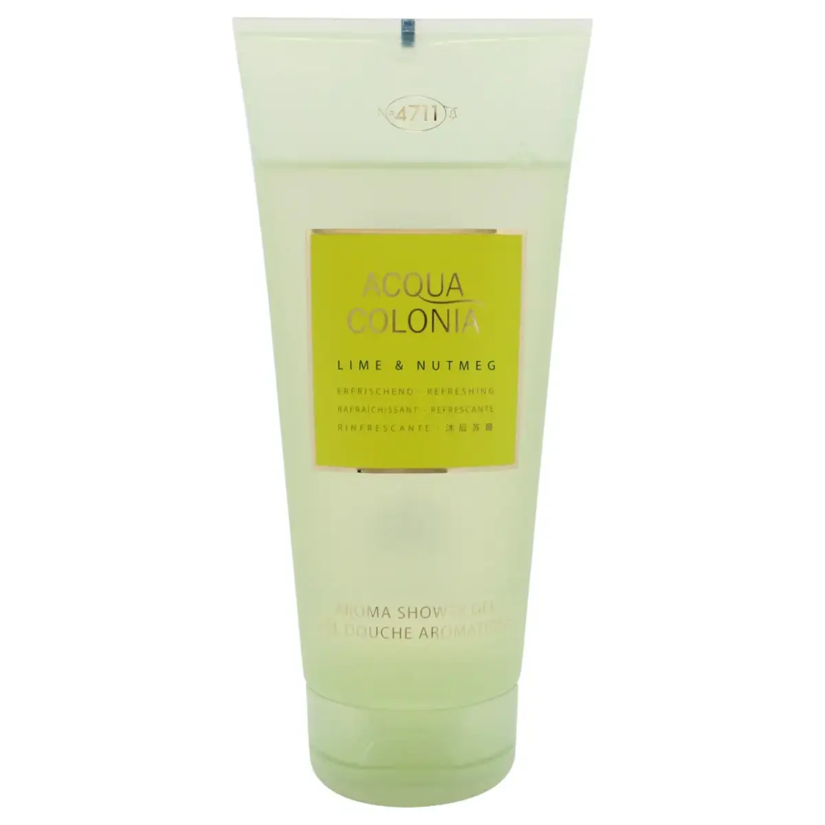 4711, Acqua Colonia, Lime & Nutmeg, Moisturizing, Shower Gel, Body, All Skin Types, 200 ml