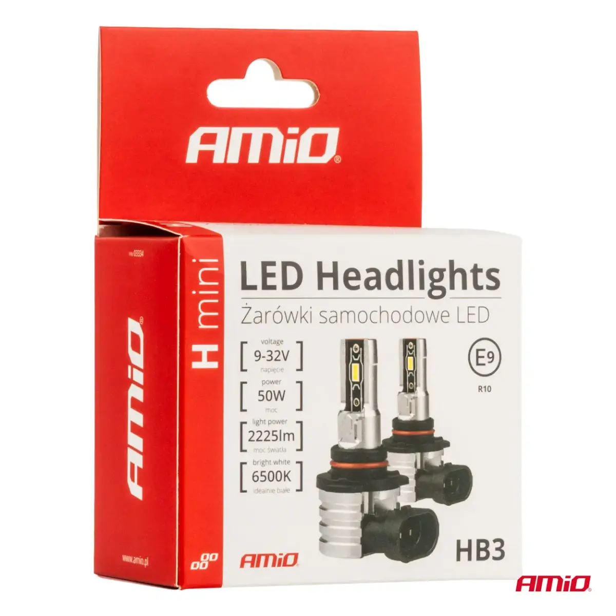 LED Headlights H-mini Series HB3 9005/HIR1 9011/H10 AMiO-03334