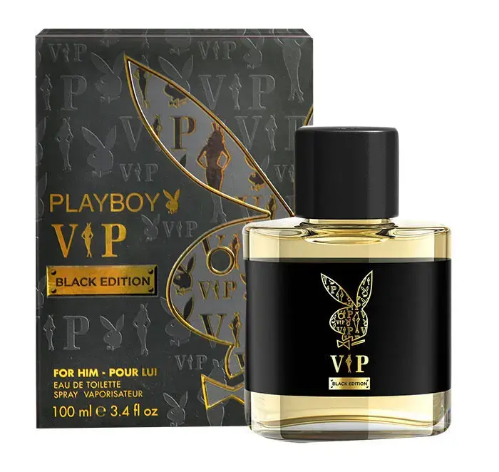 Playboy VIP Black Edition For Him Eau de Toilette 100 ml